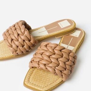 Dolce Vita Women's Braided Sandals in Tan